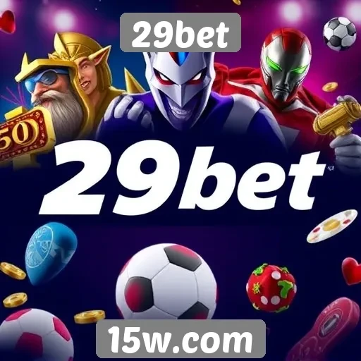 Variedade de jogos disponíveis na plataforma 29bet